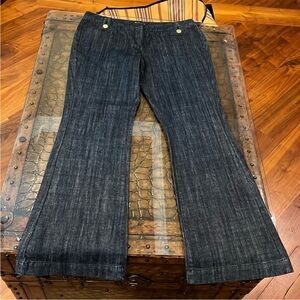 INC International Concepts Blue Flare Jeans